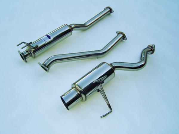 Invidia 02+ Honda Civic Si 3 Door (101mm tip) Cat- Back Exhaust - Graveyard Performance