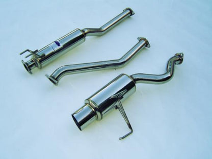 Invidia 02+ Honda Civic Si 3 Door (101mm tip) Cat- Back Exhaust - Graveyard Performance