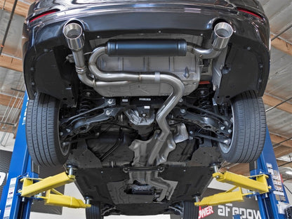 afe POWER MACH Force-Xp 16-17 BMW 340i/340ix/ 3.0L 304 SS Cat-Back Exhaust System - Graveyard Performance