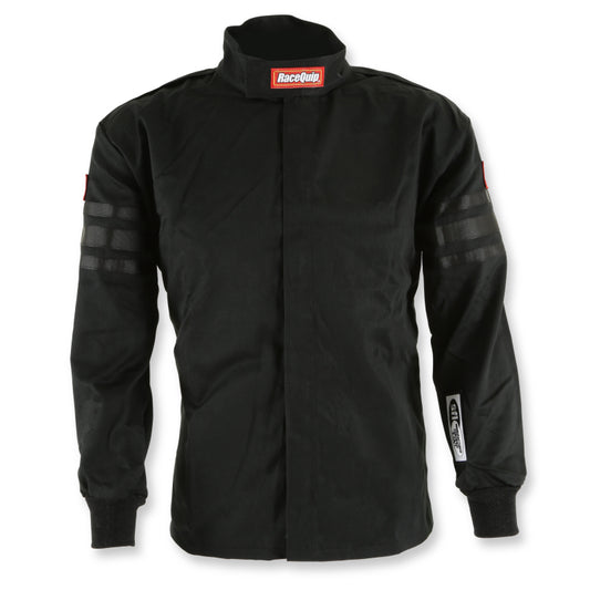 RaceQuip Black Trim SFI-1 JR. Jacket - Kids XXL