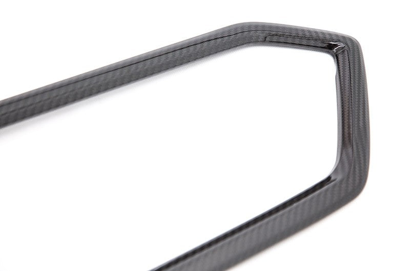 OLM LE Dry Carbon Fiber Grille Garnish (Outer) - 2018-2021 Subaru WRX / STI - Graveyard Performance