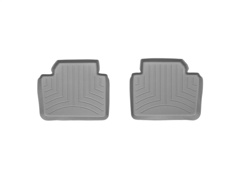 WeatherTech 12+ BMW 3-Series Rear FloorLiner - Grey - Graveyard Performance