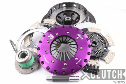 XClutch 18-24 Ford Mustang GT 5.0L 9in Twin Sprung Ceramic Clutch Kit - Graveyard Performance