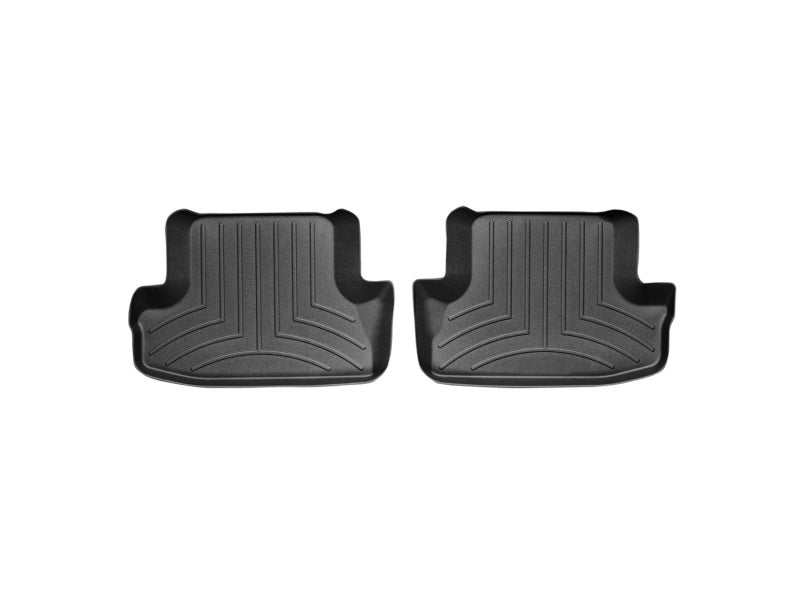 WeatherTech 08+ Audi A5/S5/RS5 Rear FloorLiner - Black - Graveyard Performance