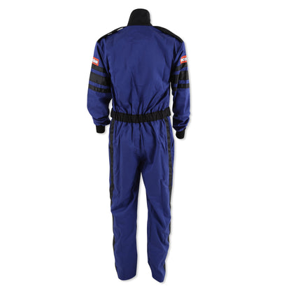 RaceQuip Blue SFI-5 Suit - Medium Tall - Graveyard Performance