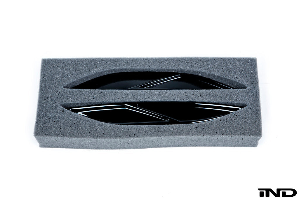 Acexxon MK7 Golf R Rear Reflector Insert Set - Diagonal Slat