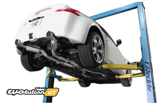 GReddy 09-17 Nissan 370Z Evolution GT Full Dual Cat-Back Exhaust - Graveyard Performance
