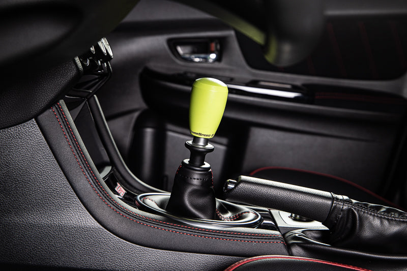 GrimmSpeed Standard Shift Knob Stainless Steel Black M12x1.25 Manual For Subaru