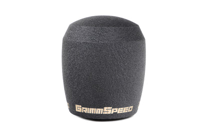GrimmSpeed Stubby Shift Knob Stainless Steel Black M12x1.25 Manual For Subaru/Ford