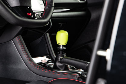 GrimmSpeed Stubby Shift Knob Stainless Steel Black M12x1.25 Manual For Subaru/Ford