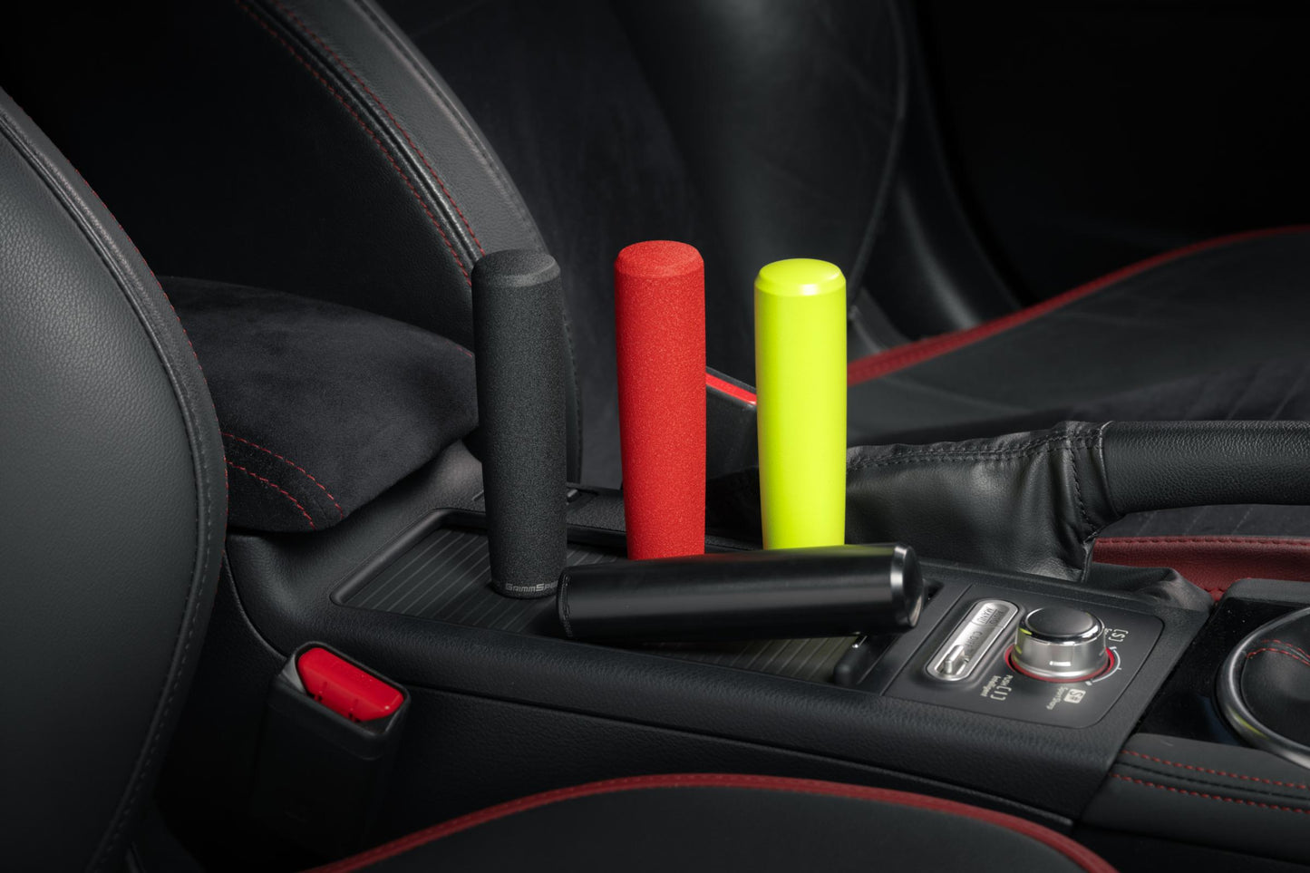 GrimmSpeed Tallboy Shift Knob Aluminum Red M12x1.25 Manual For Subaru