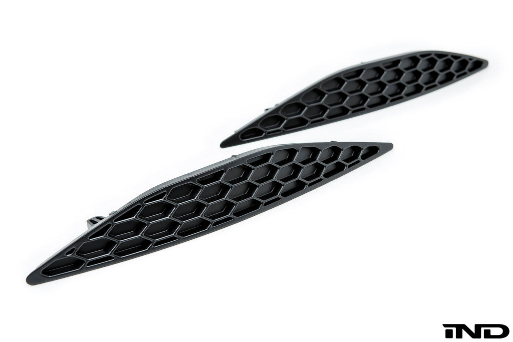 Acexxon MK7 Golf R Rear Reflector Insert Set - Honeycomb
