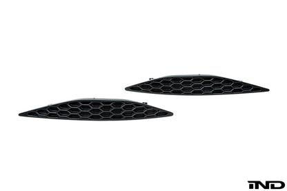 Acexxon MK7 Golf R Rear Reflector Insert Set - Honeycomb