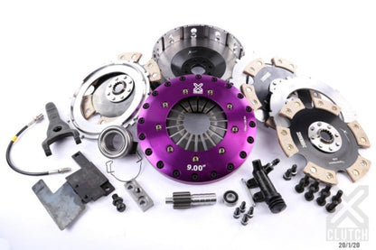 XClutch 93-95 Toyota Supra Twin Turbo 3.0L 9in Triple Solid Ceramic Clutch Kit - Graveyard Performance