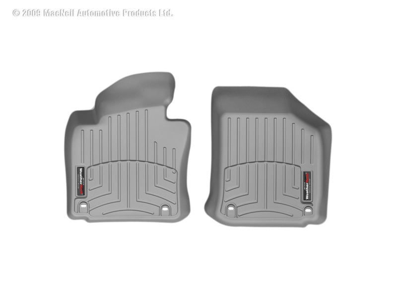 WeatherTech 05.5-10 Volkswagen Jetta Front FloorLiner - Grey - Graveyard Performance