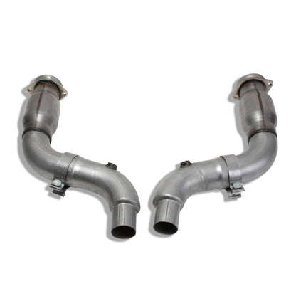 BBK 15-20 Ford Mustang GT 3in Short Mid Pipe Kit w/Cats (Use LT Header 1633/16330/1856/18560) - Graveyard Performance
