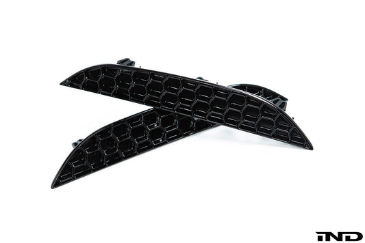Acexxon F90 M5 Rear Reflector Insert Set - Honeycomb