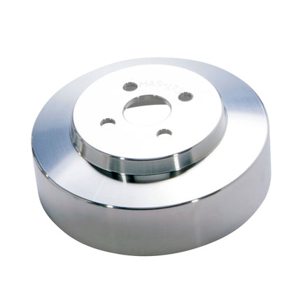 BBK 94-95 Mustang 5.0 Underdrive Pulley Kit - Lightweight CNC Billet Aluminum (3pc) - Graveyard Performance