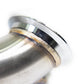 MK6/6.5 JETTA GLI 3" CATTED DOWNPIPE - V-BAND