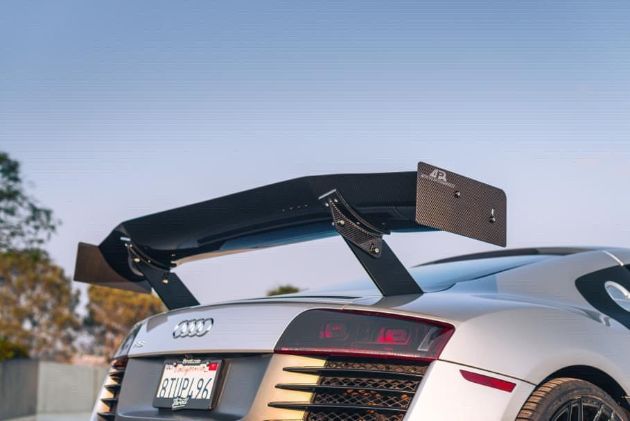 APR Performance Audi R8 GTC500 Carbon Fiber Adjustable Wing 2006-2014