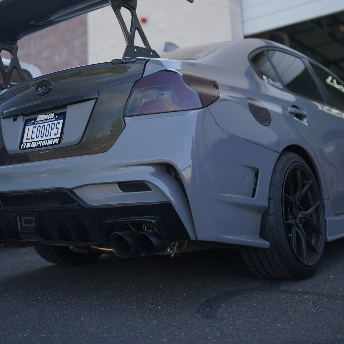 JDMuscle [15-21 WRX/STI] VS Style Rear Bumper