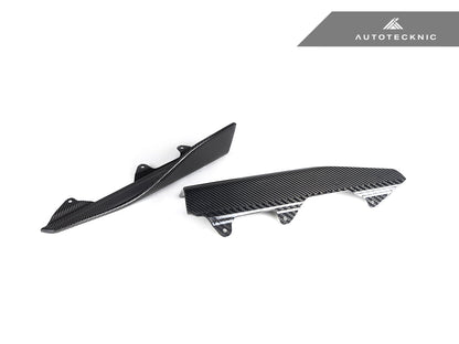 AutoTecknic Dry Carbon Side Skirt Winglet Set - F87 M2 - Graveyard Performance