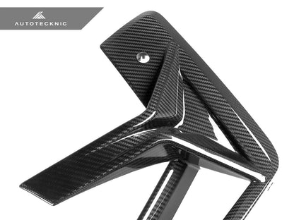 AutoTecknic Dry Carbon Front Bumper Trim Set - F97 X3M LCI | F98 X4M LCI - Graveyard Performance