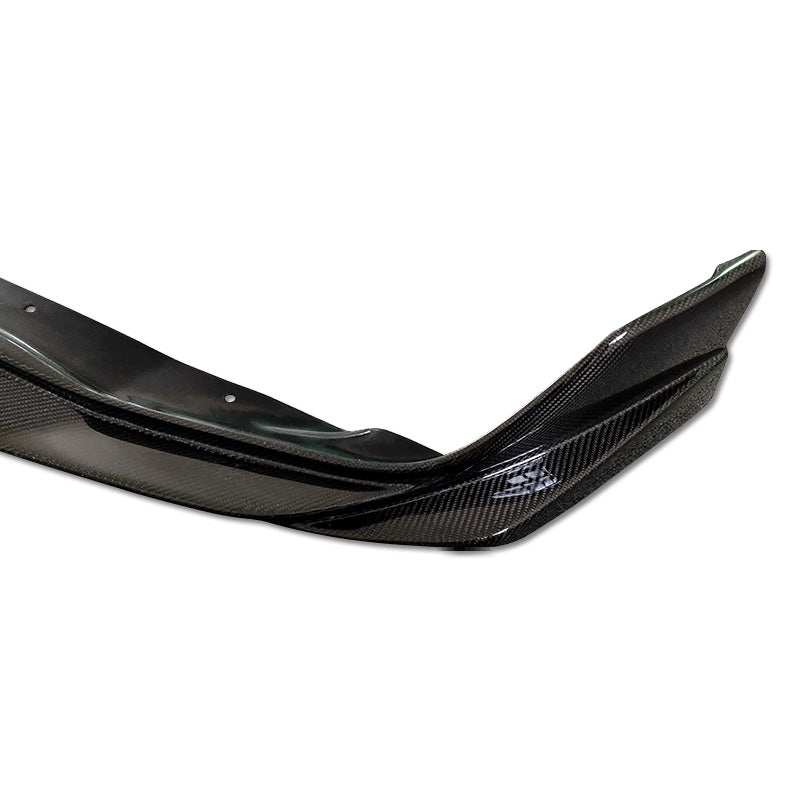 JDMuscle Tanso Carbon Fiber VS Style Front Lip for 2020+ Toyota Supra - Graveyard Performance