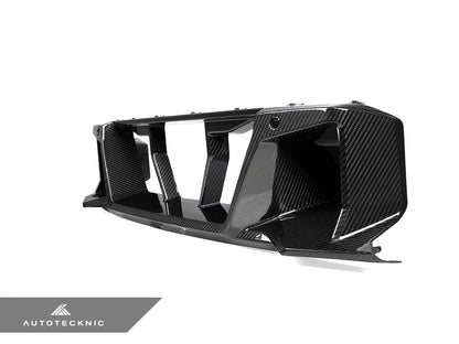 AutoTecknic Dry Carbon Corsa Center Bumper Trim - G87 M2 - Graveyard Performance