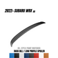 JDMuscle [22-25 WRX] STI Style Duck Bill Spoiler-Paint Matched/Gloss Black