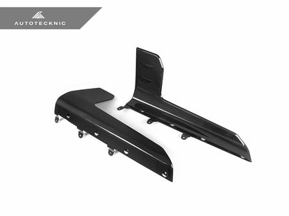 AutoTecknic Dry Carbon Side Skirt Winglet Set - G87 M2 - Graveyard Performance