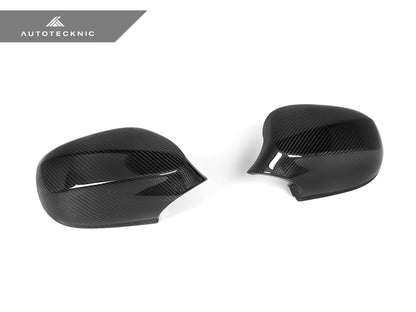 AutoTecknic Dry Carbon Fiber Mirror Cap Set - E92 3-Series Coupe LCI - Graveyard Performance