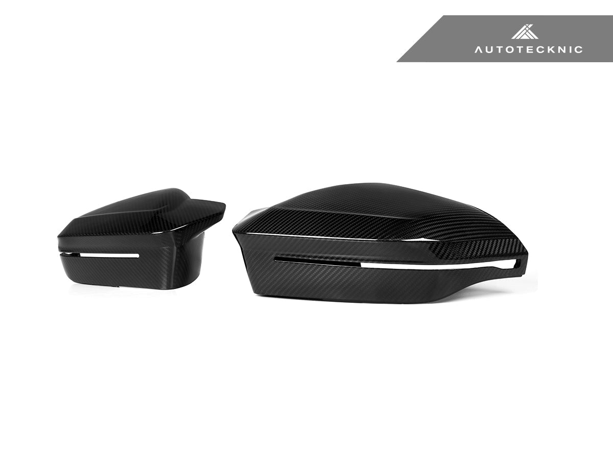 AutoTecknic Dry Carbon Fiber Mirror Cap Set - G90/ G99 M5 - Graveyard Performance