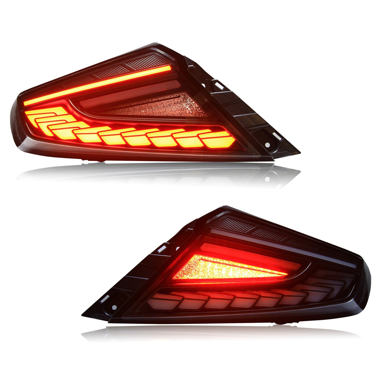 OLM Phantom-Spec LED Taillights (Clear Lens White Optic) - 2022+ WRX