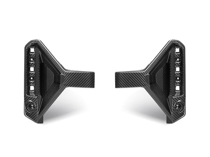 AutoTecknic Dry Carbon Rear Bumper Reflector Trim Set - G87 M2