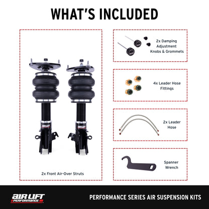 Air Lift Performance 15-21 Subaru WRX (VA) / 15-21 Subaru WRX STI (VA) Front Air Suspension Kit - Graveyard Performance