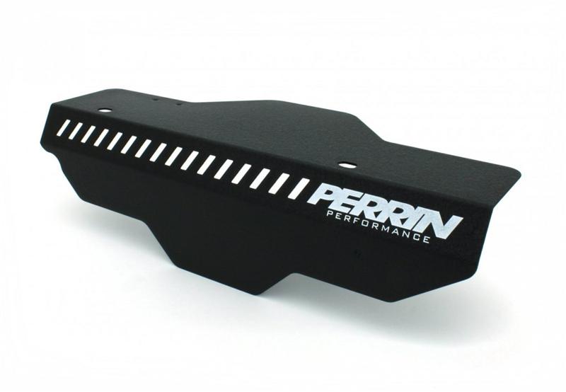 PERRIN 02-14 Subaru WRX / 04-21 STI / 08-11 Impreza Pulley Cover - Black - Graveyard Performance