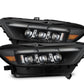 AlphaRex 15-17 Ford Mustang NOVA LED Proj Headlights Black w/Activ Light/Seq Signal/Switch DRL
