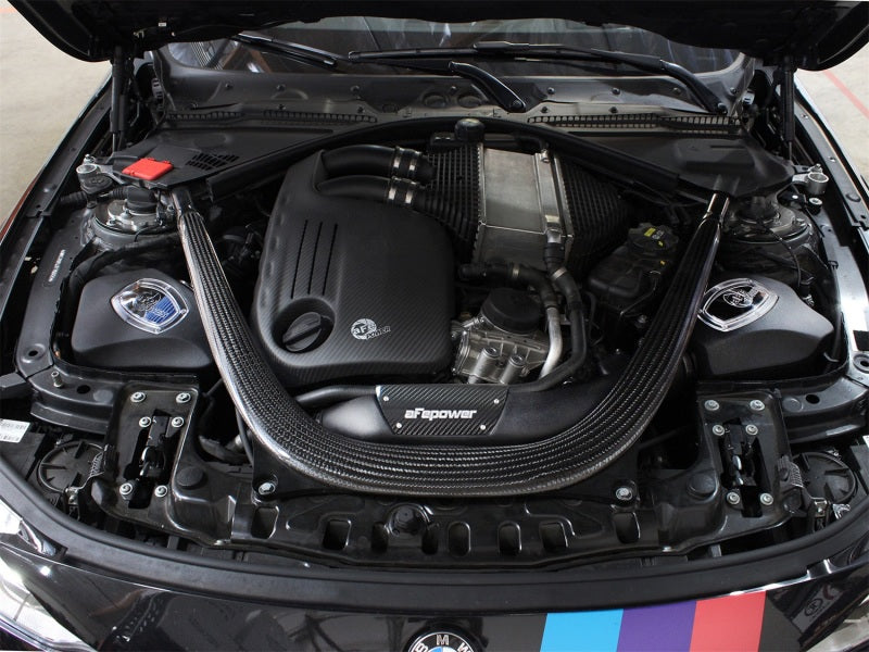 aFe Momentum Pro 5R Cold Air Intake System 15-18 BMW M3/M4 (F80/82/83) L6-3.0L (tt) S55 - Graveyard Performance