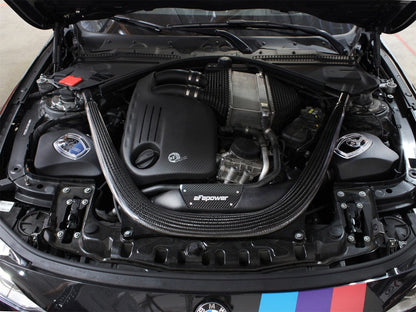 aFe Momentum Pro 5R Cold Air Intake System 15-18 BMW M3/M4 (F80/82/83) L6-3.0L (tt) S55 - Graveyard Performance