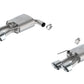 Ford Racing 2024 Mustang 5.0L Sport Active Axle-Back w/Valance - Chrome Tip