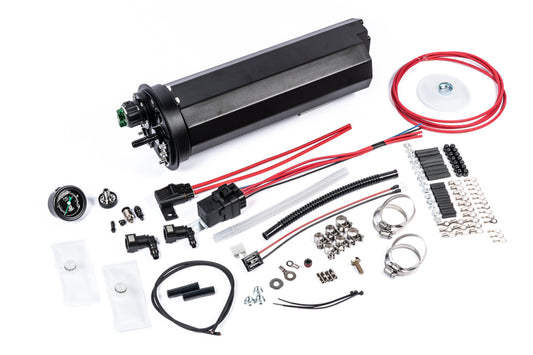 Radium Engineering Fuel Hanger Surge Tank 2017+ Can-Am Maverick - Pumps Not Included - Graveyard Performance