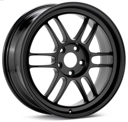 Enkei RPF1 14x7 4x100 19mm Offset 54mm Bore Matte Black Wheel (Min Order of 40) - Graveyard Performance