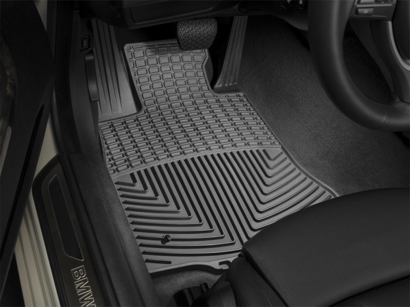 WeatherTech 12+ BMW 6-Series Front Rubber Mats - Black - Graveyard Performance