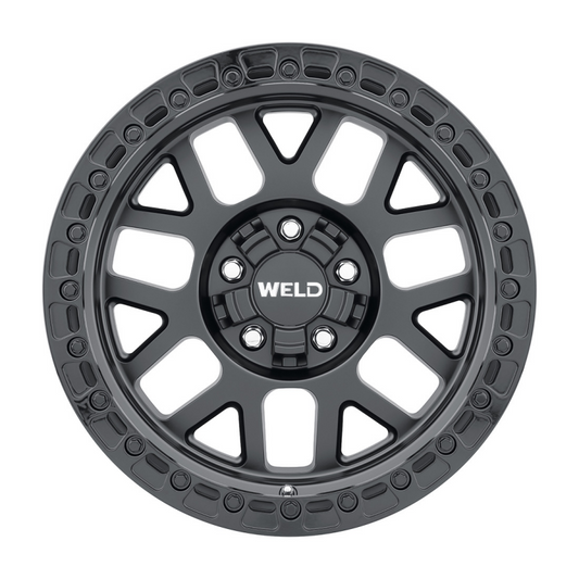 Weld Cinch 20x9 / 5x127 / 5 BS / 87.1 HB - Satin Black - Non-BL Wheel - Graveyard Performance