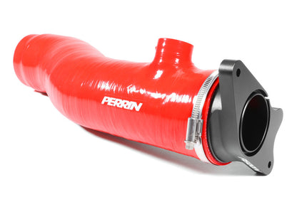 Perrin 2022+ Subaru WRX Long Type Turbo Inlet Hose  - Red - Graveyard Performance