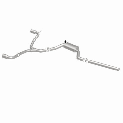 MagnaFlow SYS C/B Dual Split Rear Exit 4in Polished Tips 2015 VW GTI 2.0L Turbo - Graveyard Performance