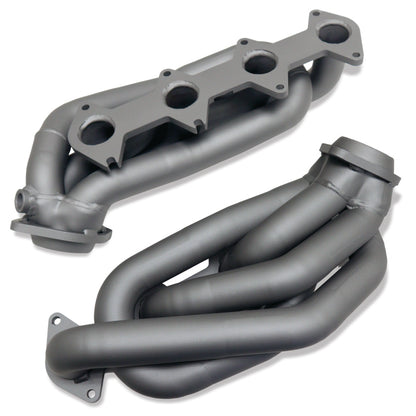 BBK 05-10 Mustang 4.6 GT Shorty Tuned Length Exhaust Headers - 1-5/8 Titanium Ceramic - Graveyard Performance