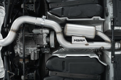MBRP 15-19 VW Golf R MK7/MK7.5 3in T304 Cat Back Exhaust w/ Carbon Fiber Tips - Graveyard Performance