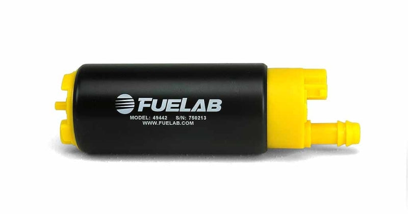 Fuelab 494 High Output In-Tank Electric Fuel Pump - 340 LPH In In-Line From Out